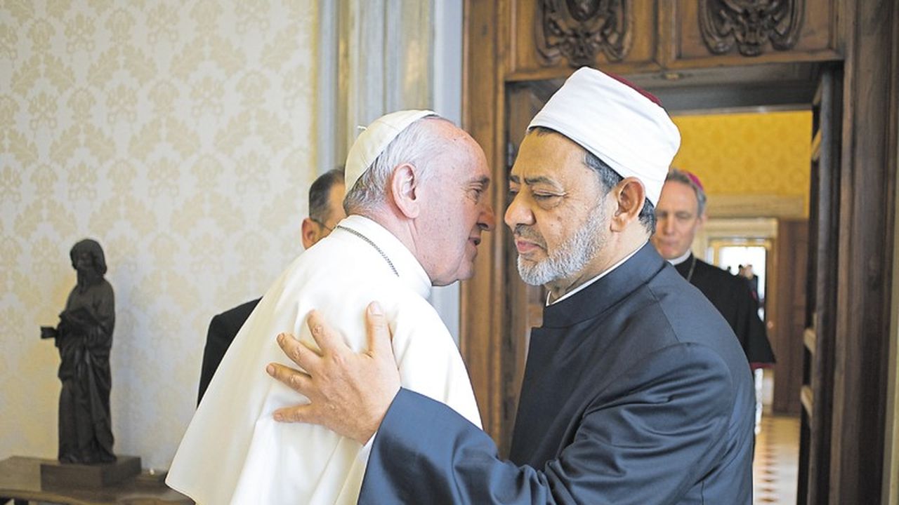 rencontre du pape avec les journalistes