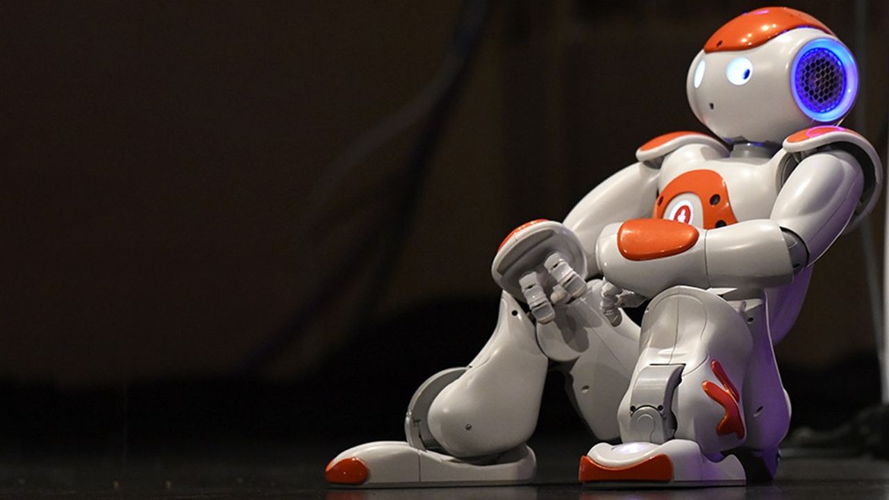 Nao, le premier robot humanoïde français.