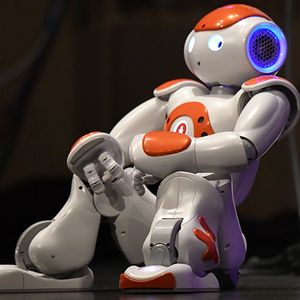Nao, le premier robot humanoïde français.