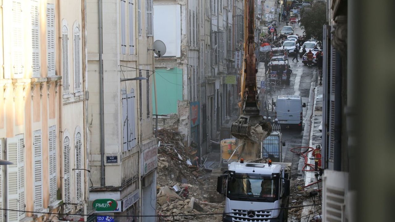 Le 6 novembre dernier, l'effondrement de deux immeubles à Marseille avait causé la mort de huit personnes.