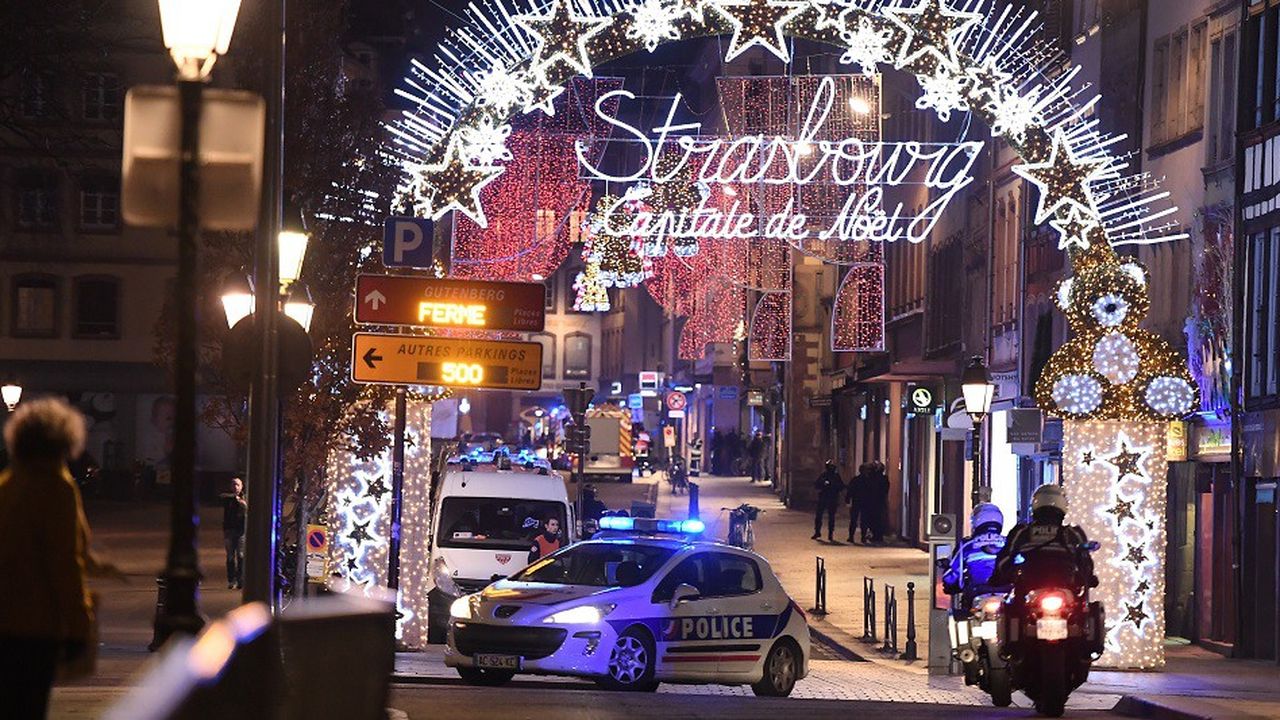 La fusillade a eu lieu alors que la ville de Strasbourg organise son traditionnel marché de Noël