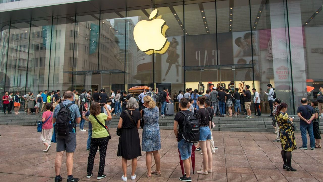 La Chine est un marché stratégique pour Apple, où le groupe génère 20 % de ses revenus.