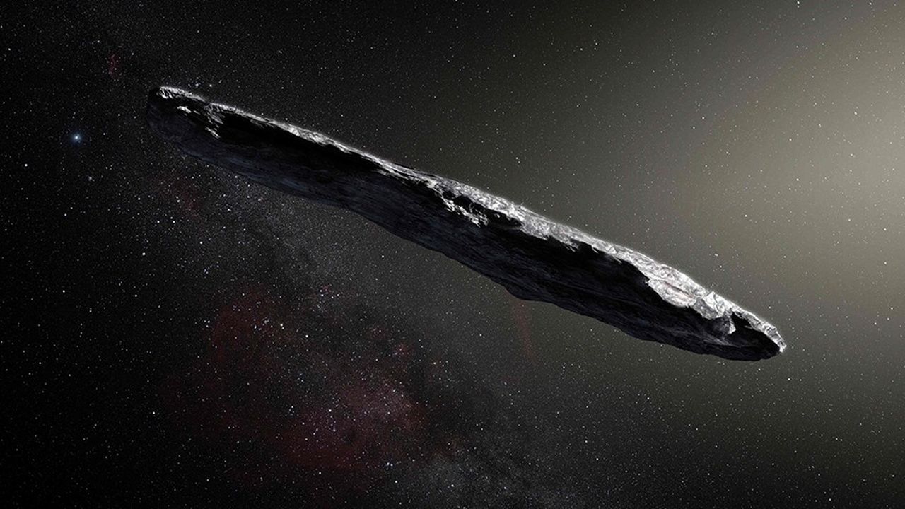 Le Luxembourg oeuvre à la création d'une filière d'extraction de métaux et de minéraux de l'espace. (Photo : vue d'artiste de l'astéroïde Oumuamua)