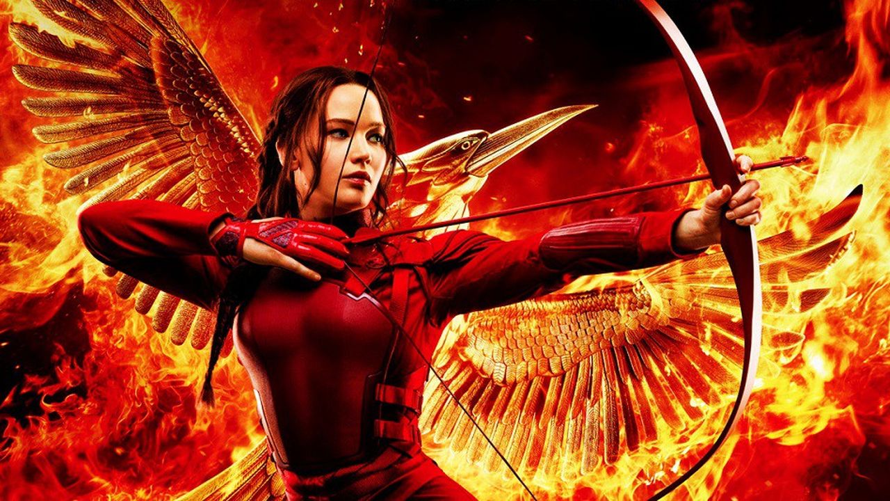 La série de films Hunger Games, mettant en scène Jennifer Lawrence, a réalisé 1,45 milliard de dollars de recettes au box-office mondial.