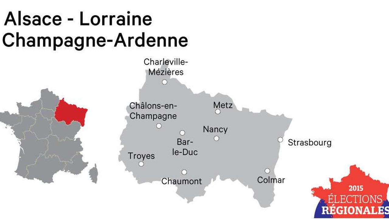 Régionales Les Chiffres Clefs Dalsace Champagne Ardenne Lorraine
