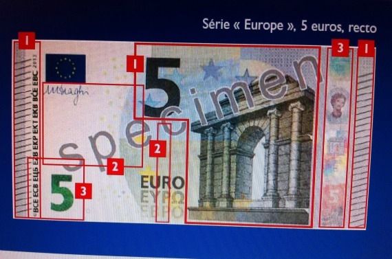 A quoi ressemble le nouveau billet de 5 euros ?