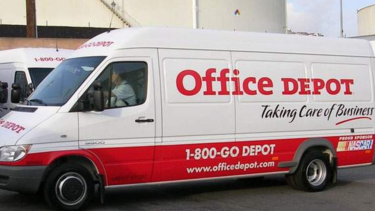 La fusion d'Office Depot et OfficeMax autorisée | Les Echos