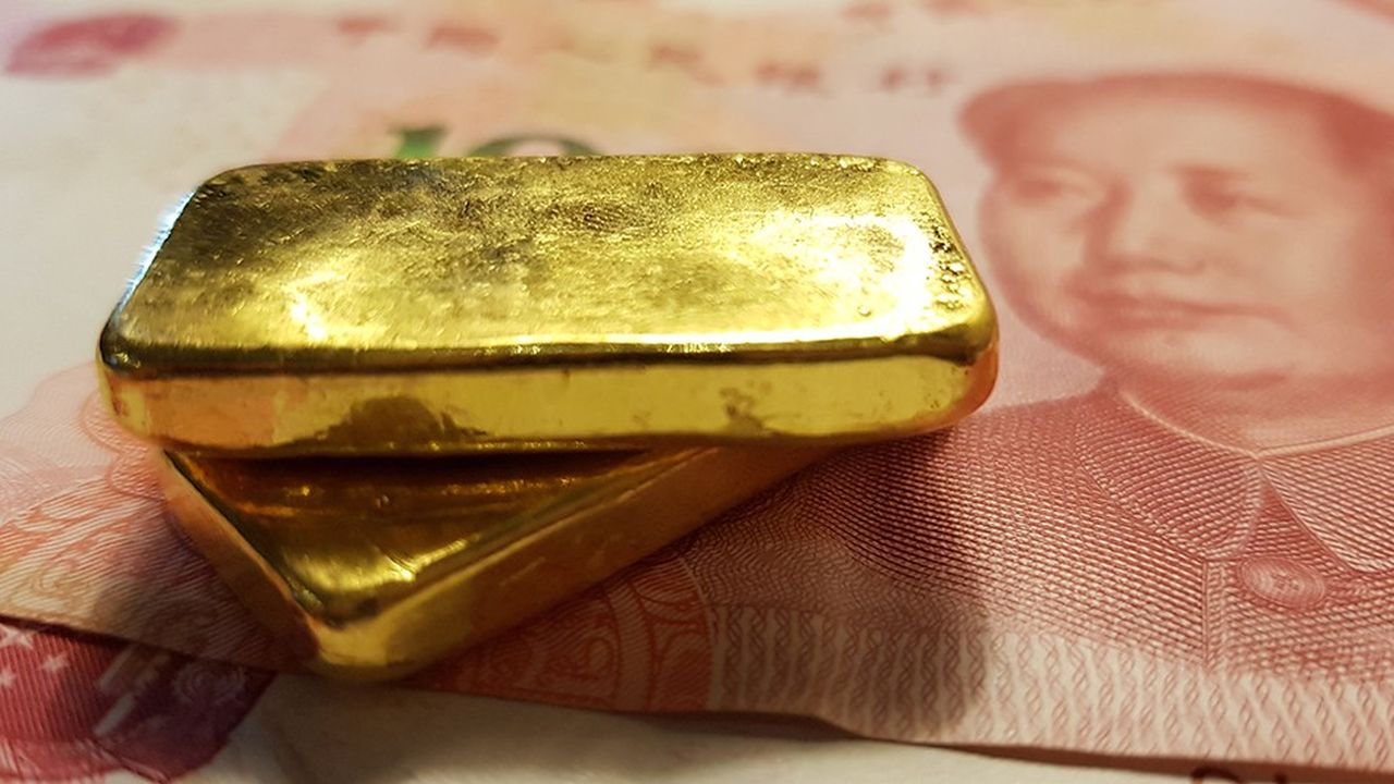 Avec 1.853 tonnes dans ses coffres, la Chine continentale est le sixième plus gros détenteur d'or de la planète, derrière la Russie.