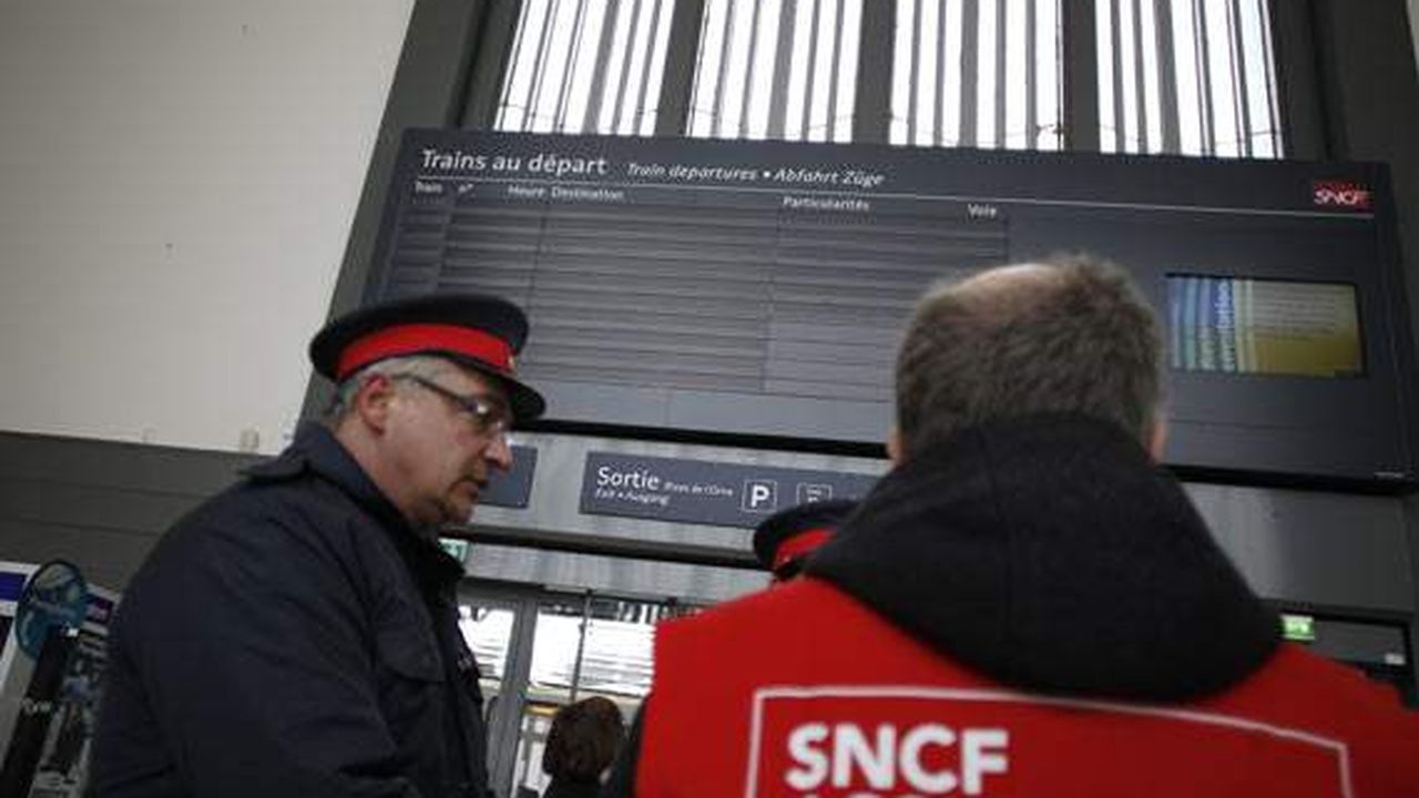 Grève SNCF : les perturbations restent limitées | Les Echos