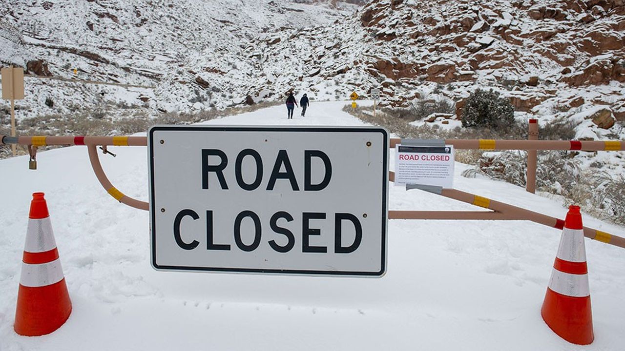 Arches National Park dans l'Utah est fermé à cause du « shutdown ».