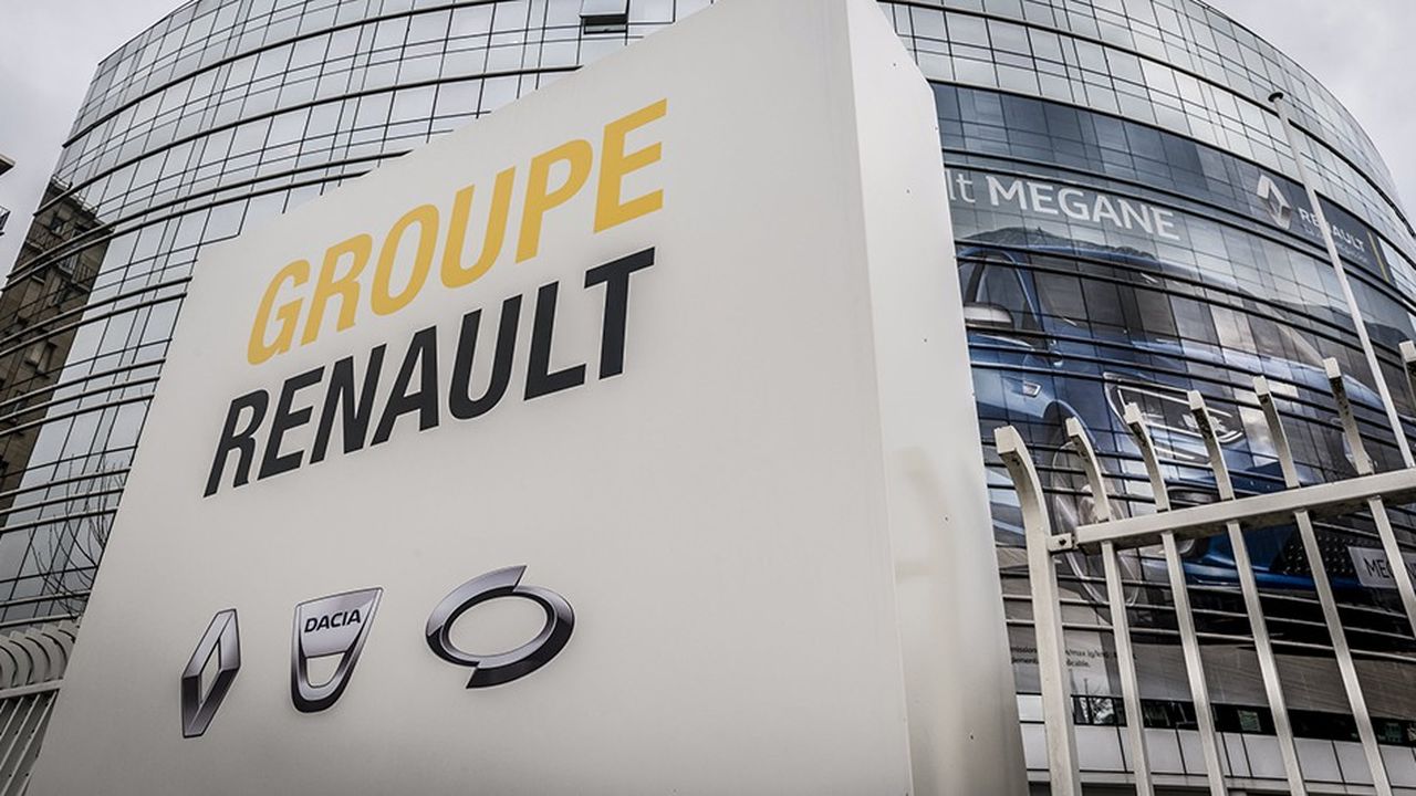 Le siège social du groupe Renault. Le conseil d'administration du constructeur a été informé des premiers résultats des investigations sur les rémunérations de ses principaux dirigeants.