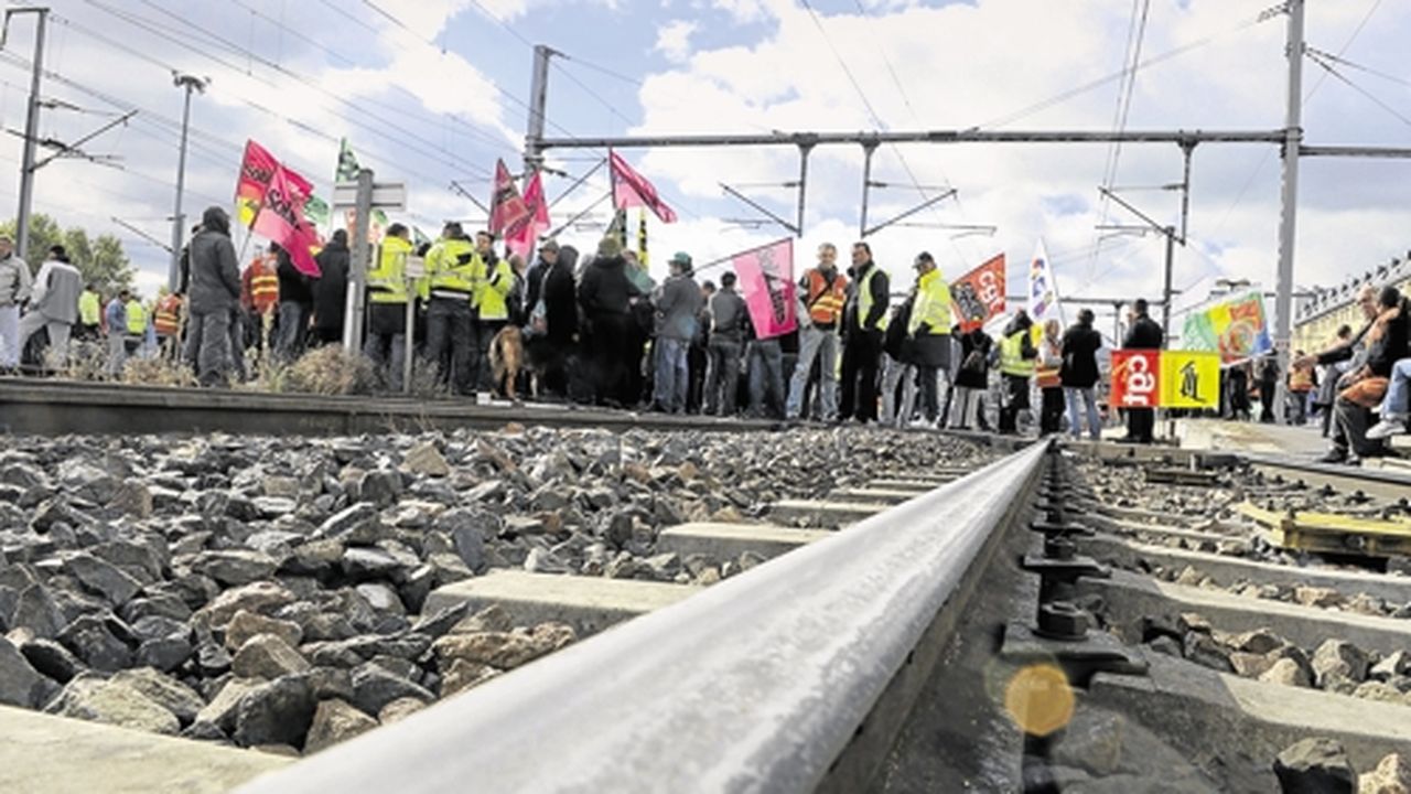 Perturbations limitées en vue pour la grève à la SNCF demain | Les Echos