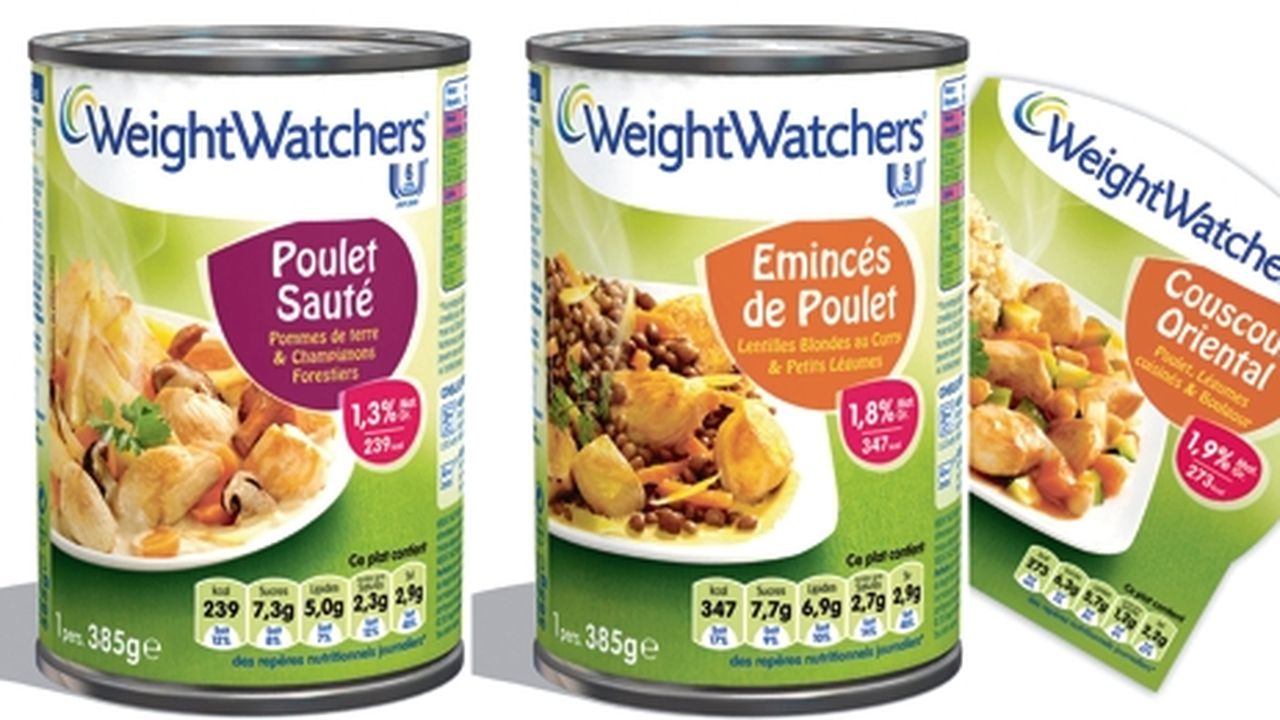 Weight Watchers se lance dans la conserve en France