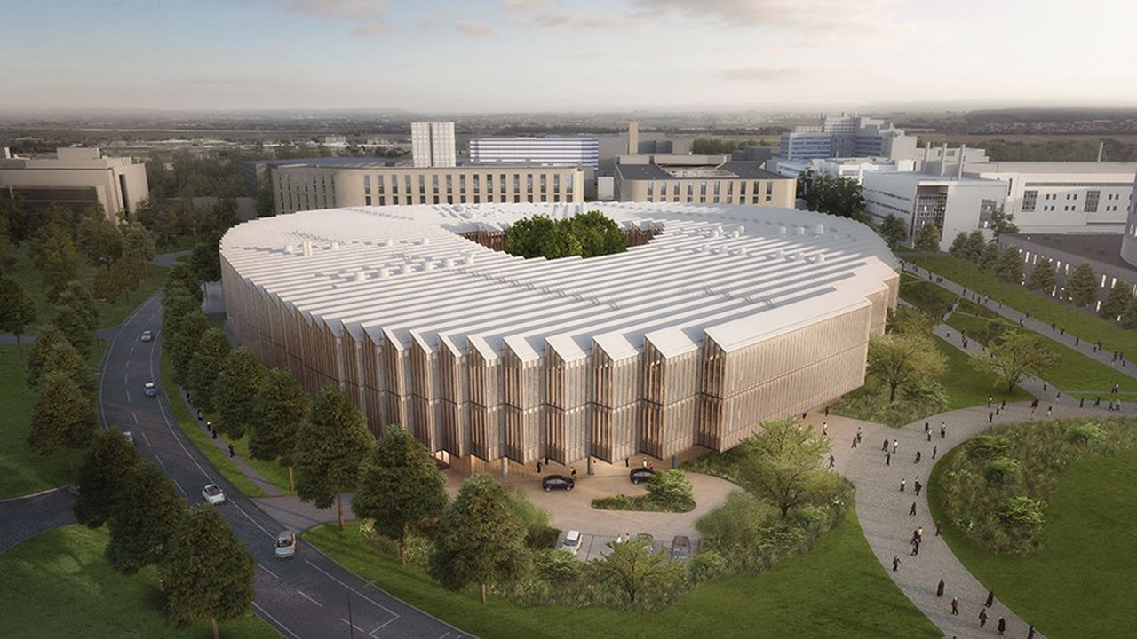Le nouveau centre de R & D d'AstraZeneca, à Cambridge (Royaume-Uni).