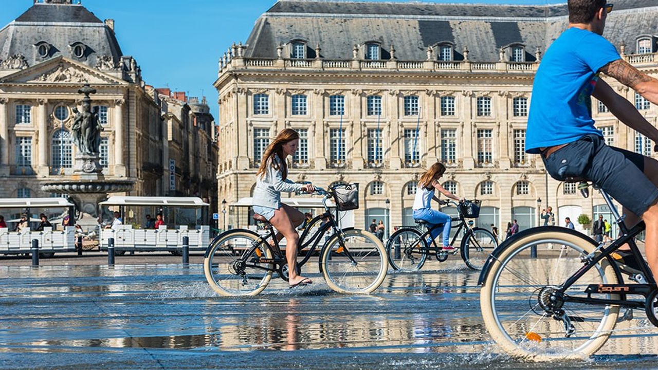 Les grandes agglomérations comme ici celle de Bordeaux ont vu leur population progresser de plus de 1 % par an ces dernières années.