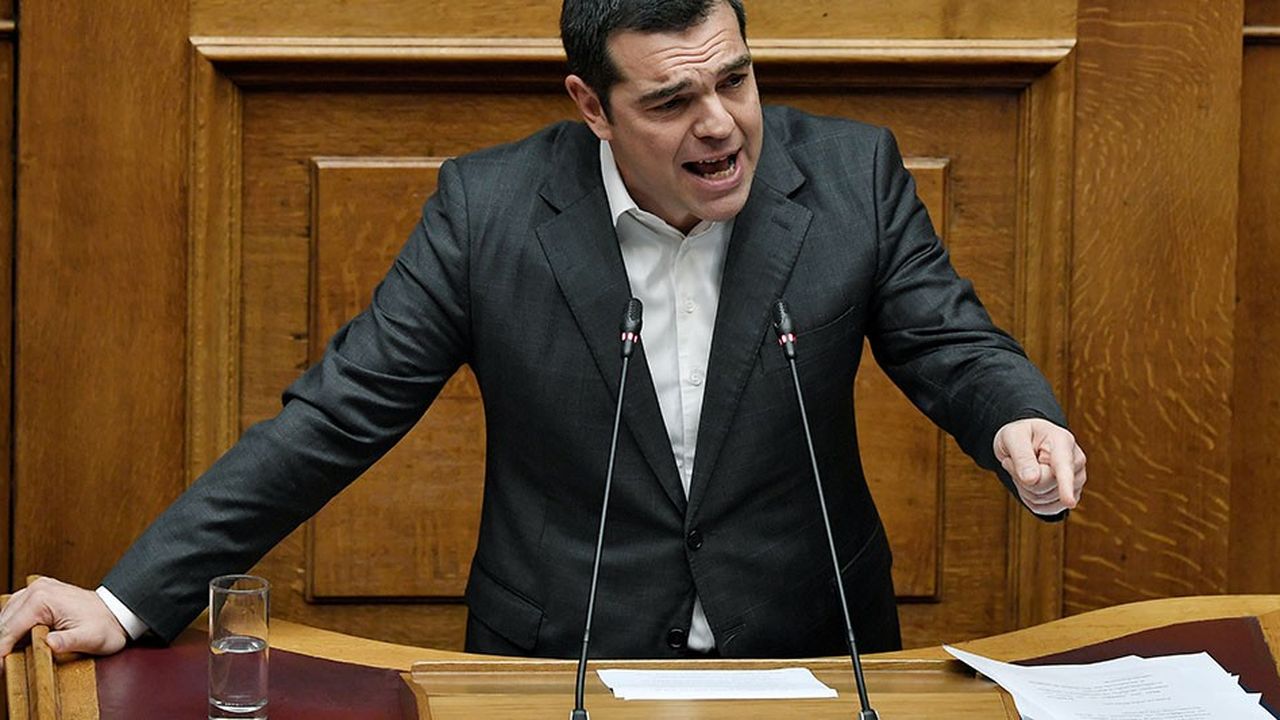Le Premier ministre grec, Alexis Tsipras, a défendu mardi et mercredi l'accord signé en juin avec la Macédoine.