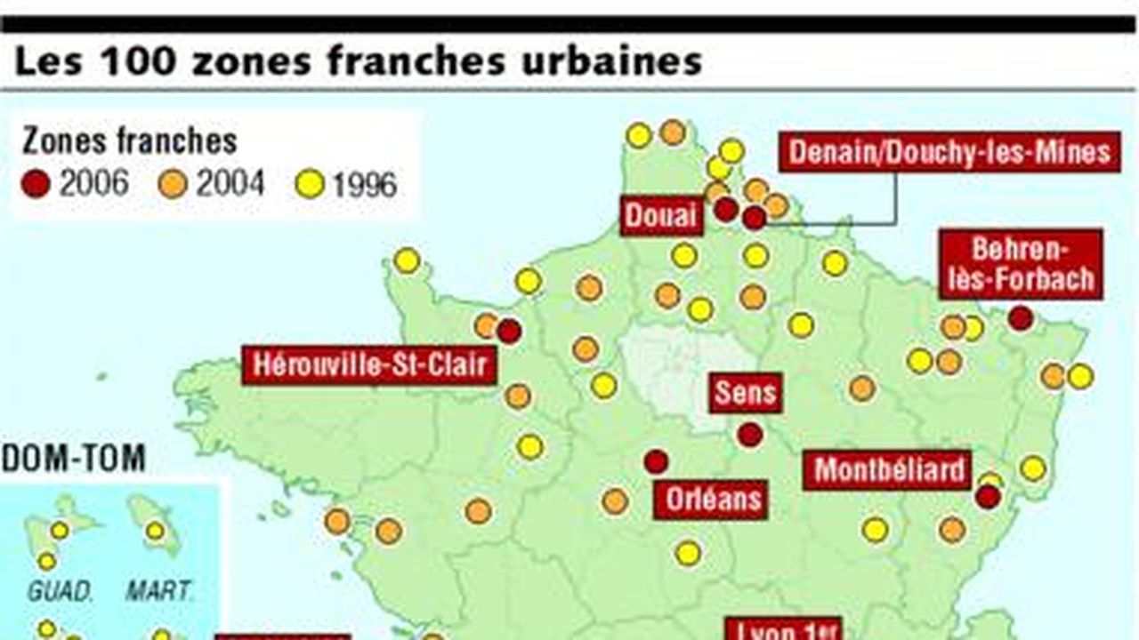 Bruxelles autorise la prolongation et l'extension des zones franches