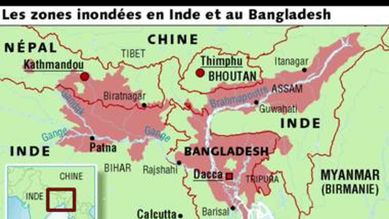 Inde La Mousson 2004 Risque De Ralentir La Croissance - 