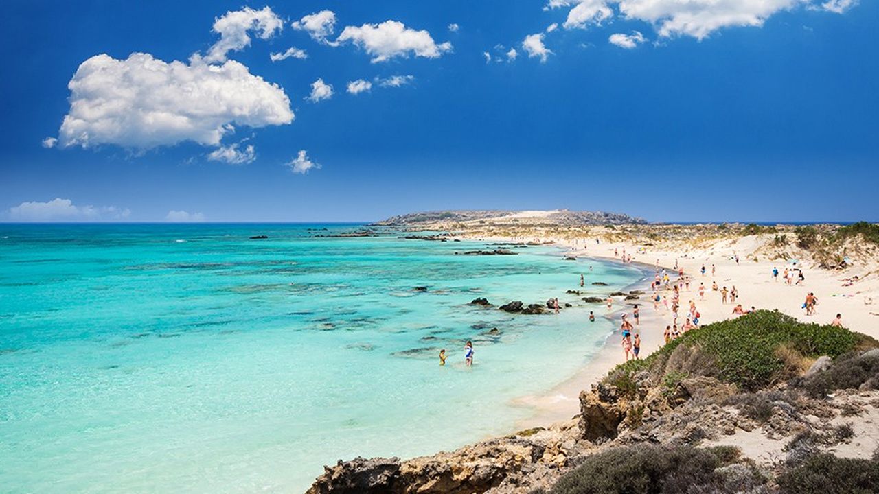 L'Europe reste de loin la première destination du tourisme mondial, et en particulier sur sa façade méditerranéenne, comme ici en Grèce, qui a vu sa fréquentation touristique augmenter de 7 % en 2018.