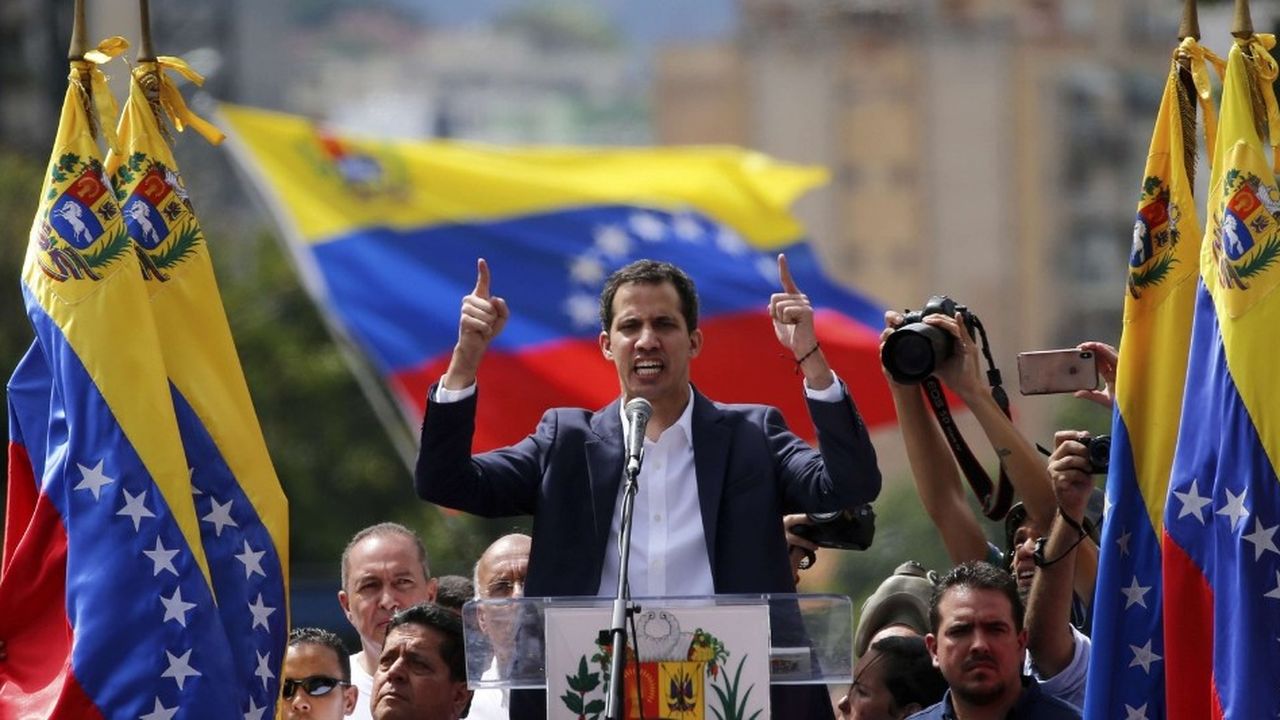 Mercredi à Caracas, Juan Guaido s'est déclaré « président par intérim » de la nation jusqu'à la tenue des élections libres