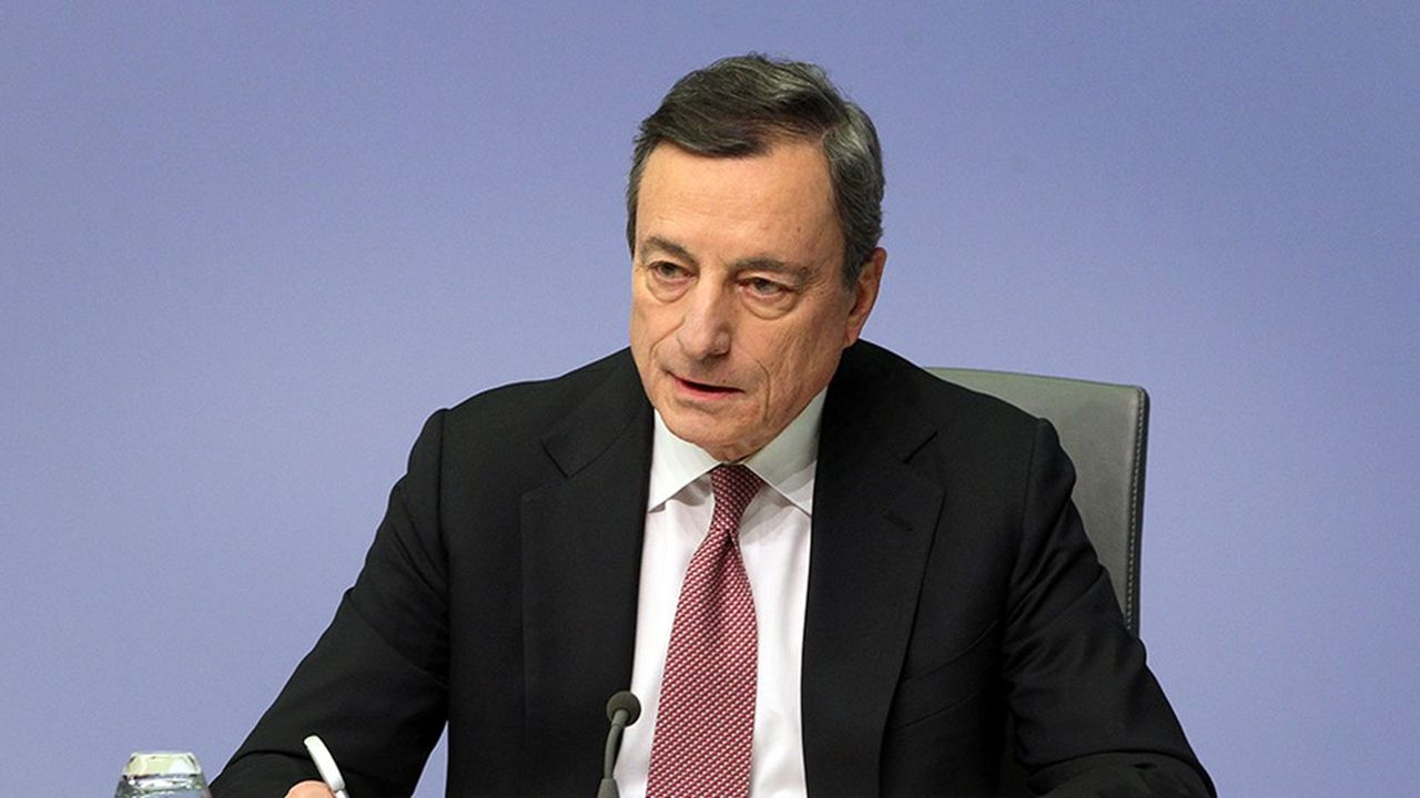 Mario Draghi, président de la BCE, quittera ses fonctions à l'issue de son mandat fin octobre 2019.