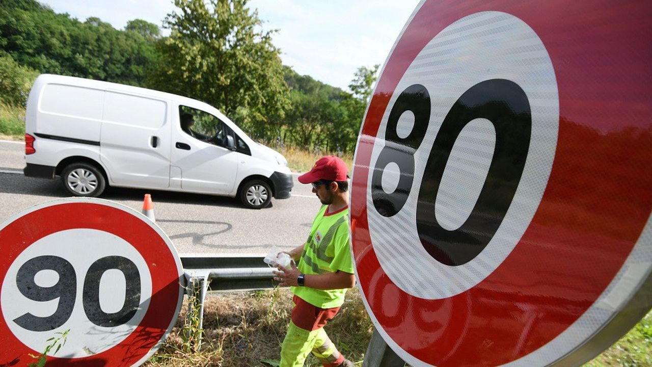 Le passage de la vitesse maximale autorisée sur le réseau secondaire de 90 km/h à 80 km/h est entré en vigueur le 1er juillet 2018.