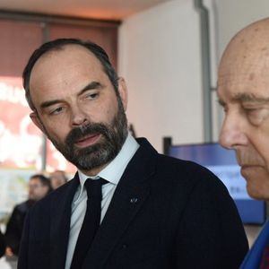 Edouard Philippe et le maire de Bordeaux Alain Juppé, vendredi 1er février