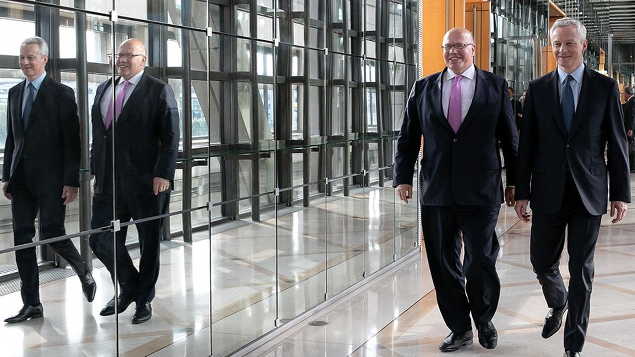 Bruno Le Maire, ministre de l'Economie et des Finances, et Peter Altmaier, ministre fédéral allemand de l'Economie et de l'Energie, dénoncent la décision de la Commission de refuser la fusion Alstom-Siemens et veulent en profiter pour remettre sur la table une évolution des règles européennes de concurrence.