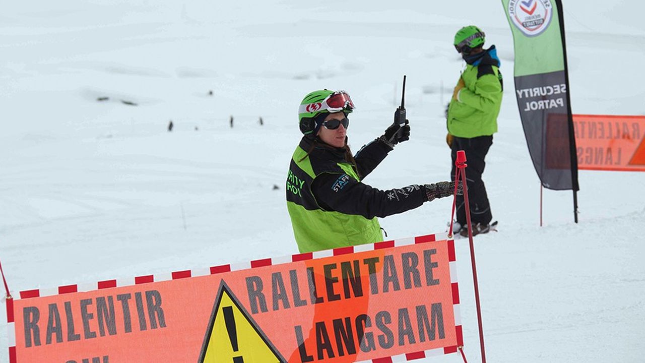 Méribel et Courchevel ont mis en place des patrouilles de sécurité pour veiller à la conduite des skieurs.