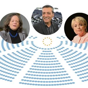 Claude Rolin, Pervenche Berès, Edoaurd Martin, Françoise Grossetête, José Bové :  cinq députés européens sortants aux profils très différents