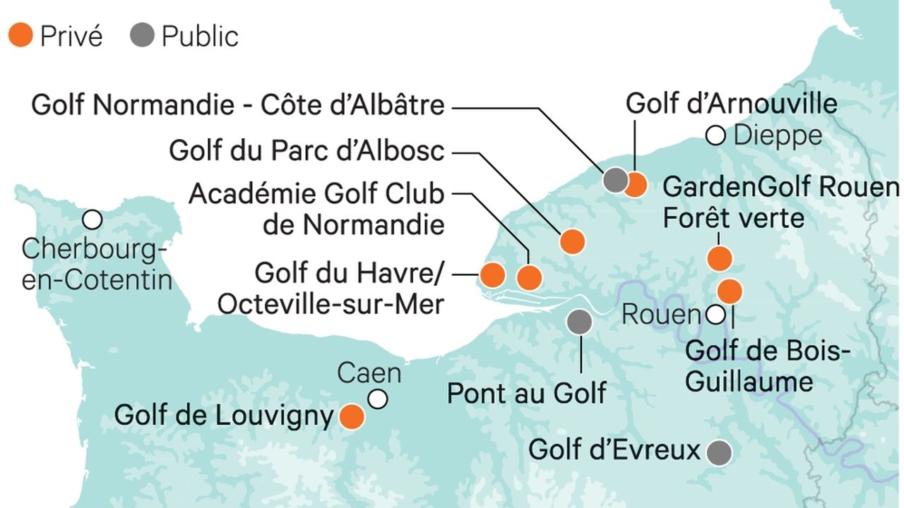 Plus Accessibles Les Petits Golfs Se Multiplient En Normandie Les Echos