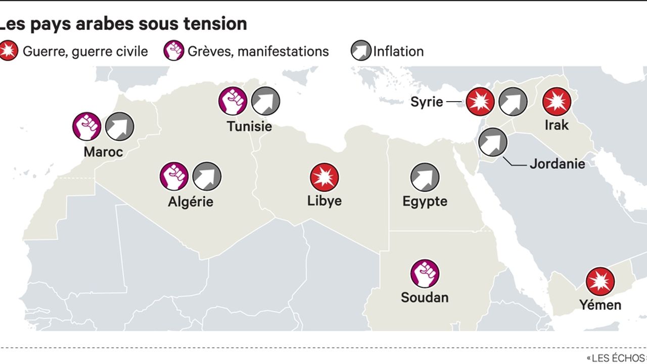 Sept Ans Apres Le Printemps Arabe La Colere Gronde Toujours Les Echos