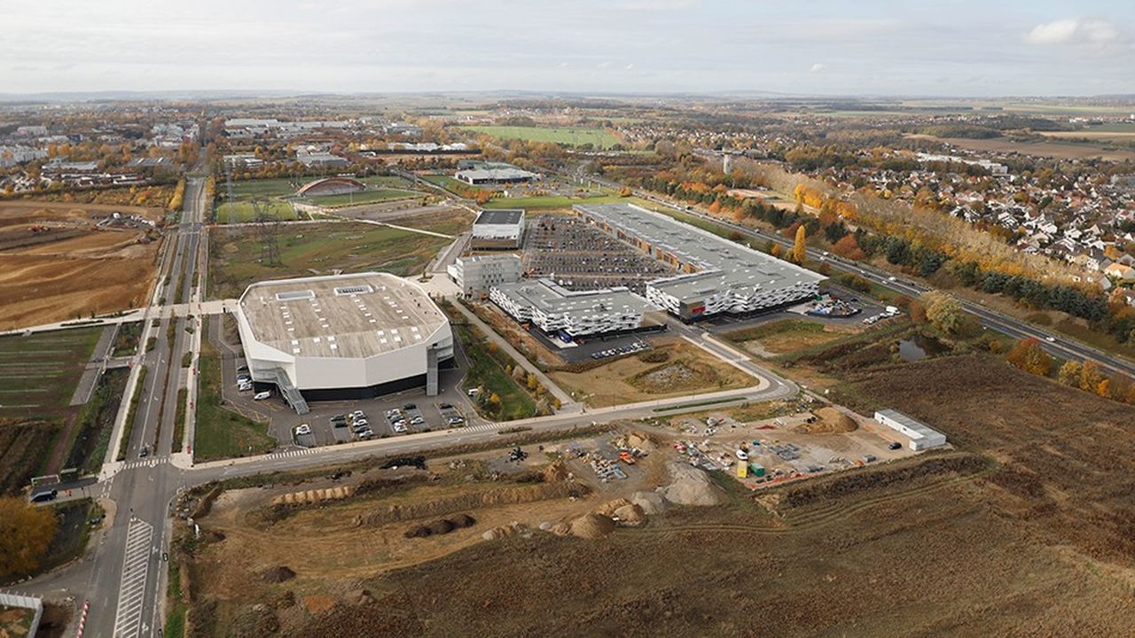 A Cergy, Dassault s'installera sur la plaine des Linandes ...