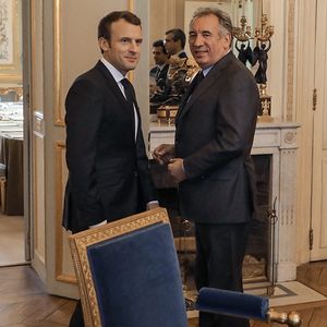 « Pour l'instant, nos instances n'ont pas présenté ou validé de candidatures », rappelle François Bayrou, le président du Modem (ici en 2017 avec Emmanuel Macron).