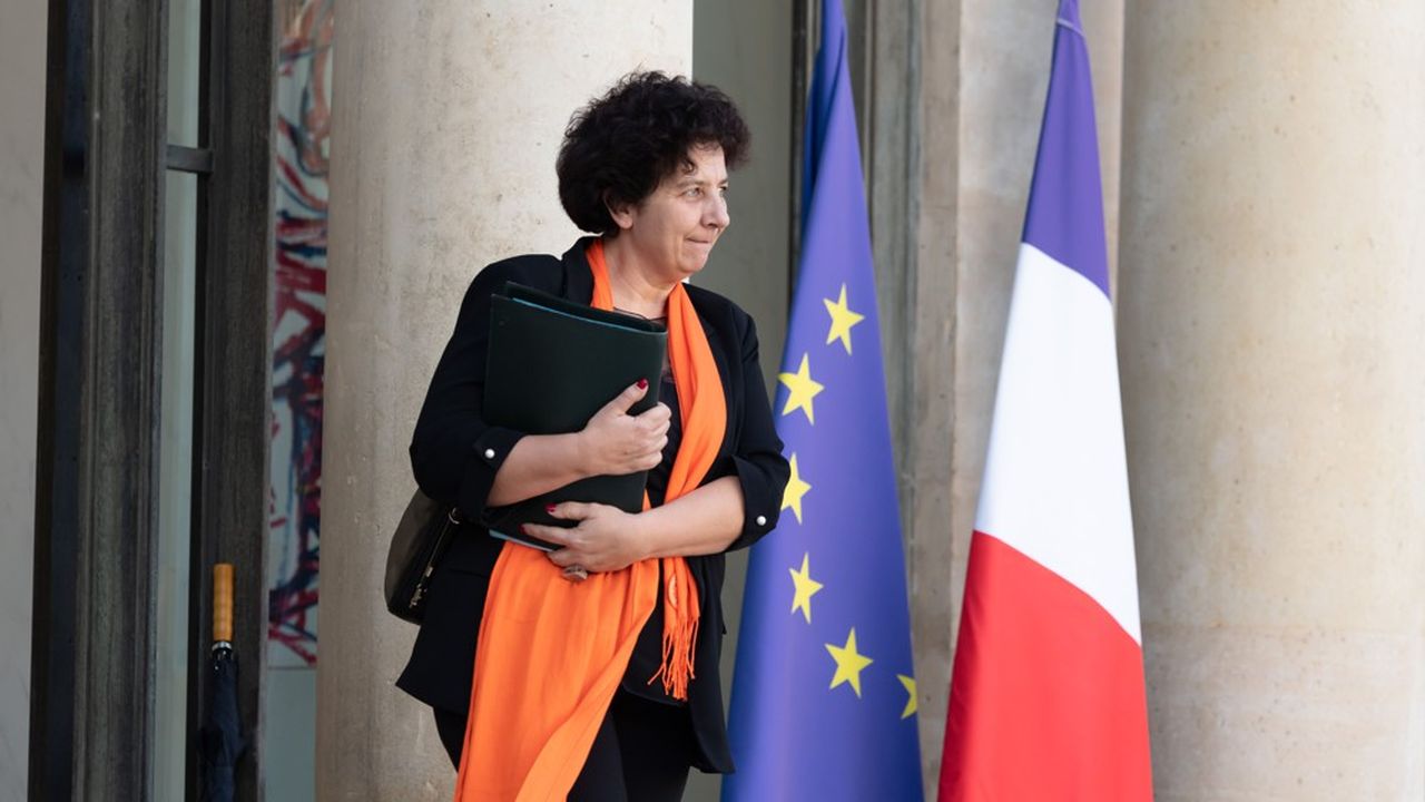 Frédérique Vidal à sa sortie de l'Elysée, le 12 février 2019.