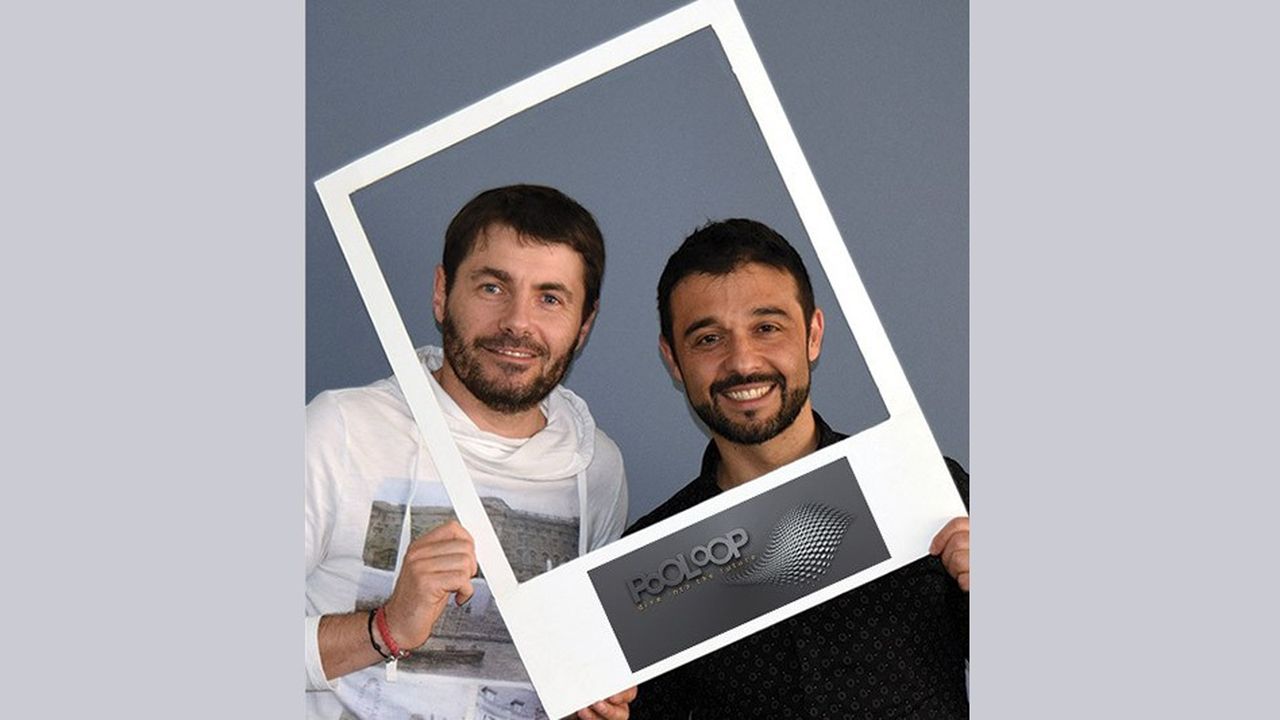 Grégory Roumezin (à gauche) et Anthony Martinez (à droite), les deux cofondateurs de Pooloop.