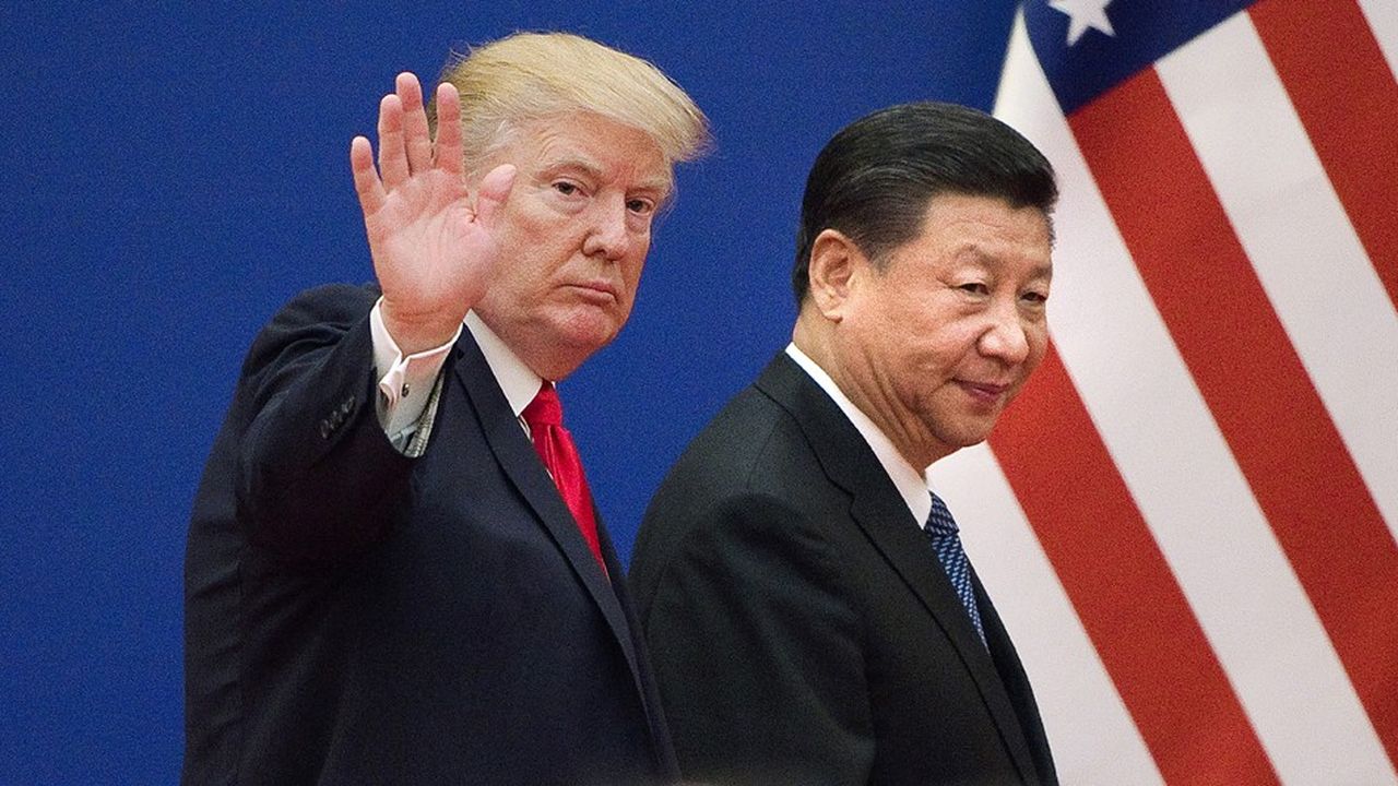 Donald Trump et Xi Jinping (photo : en novembre 2017) pourraient se retrouver fin mars pour discuter de la guerre commerciale qui les oppose