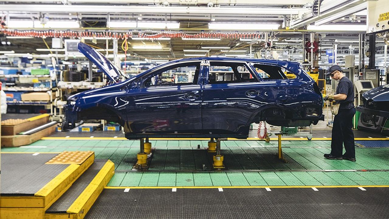 Toyota compte deux usines outre-Manche, qui emploient 3.000 employés, dont celle de Burnaston (photo)