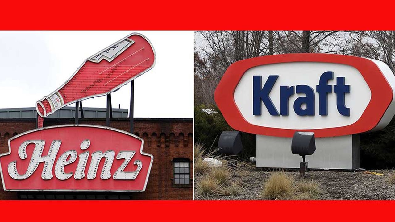Les deux groupes Kraft et Heinz ont fusionné en 2015.