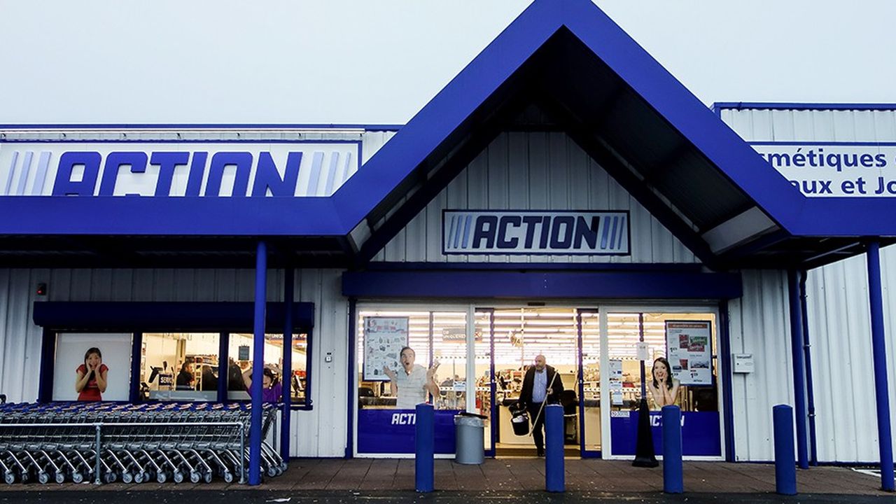L'enseigne Action se développe en France à un rythme annuel de quelque 80 nouveaux magasins.