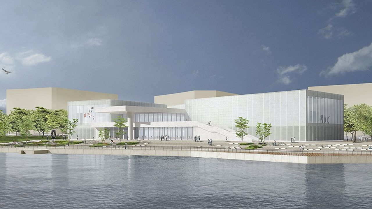 Le Centre Pompidou ouvrira à Shanghai en novembre prochain sur 25.000 mètres carrés.