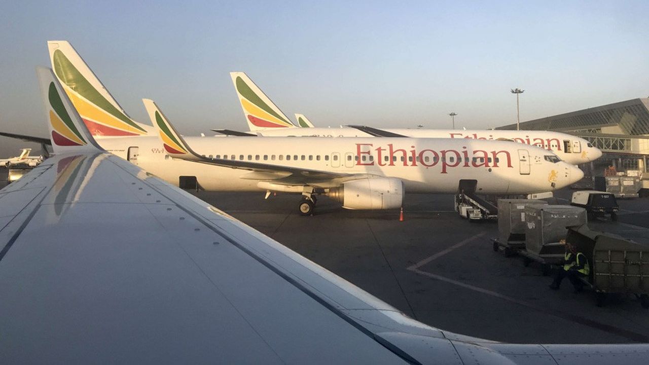 A la suite de l'accident de dimanche, Ethiopian Airlines a immobilisé ses quatre autres Boeing 737 MAX 8.