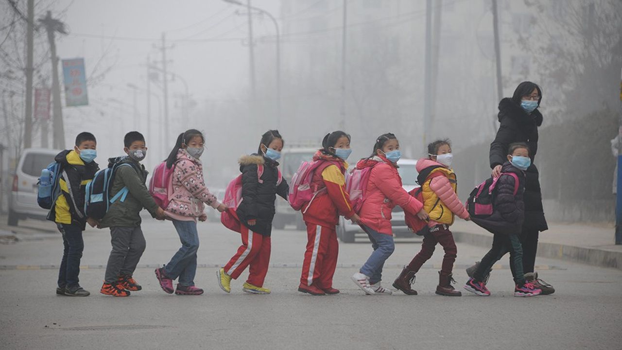 La pollution de l'air serait responsable de 8,8 millions de morts par an, dont 2,8 millions rien qu'en Chine.