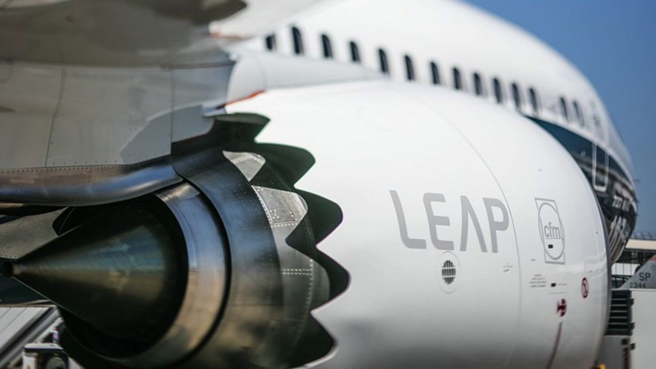 Le moteur Leap, développé conjointement par Safran et GE, équipe la totalité des Boeing 737 MAX.