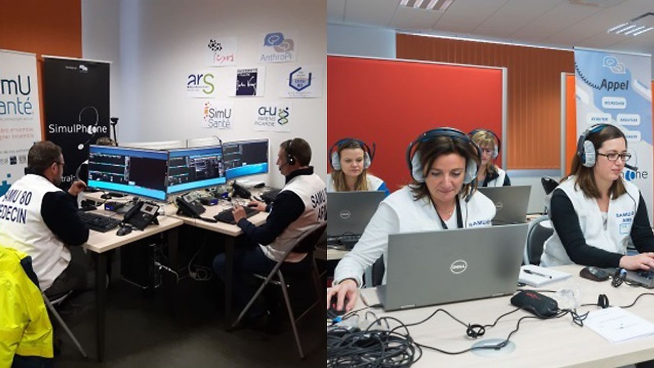 SimURégul, la première salle de régulation simulée des appels d'urgence, est soutenue par l'Agence régionale de santé Hauts-de-France.