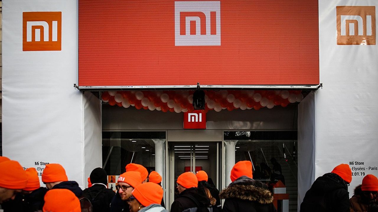 Inauguration du premier magasin Xiaomi sur les Champs Elysees en janvier 2019