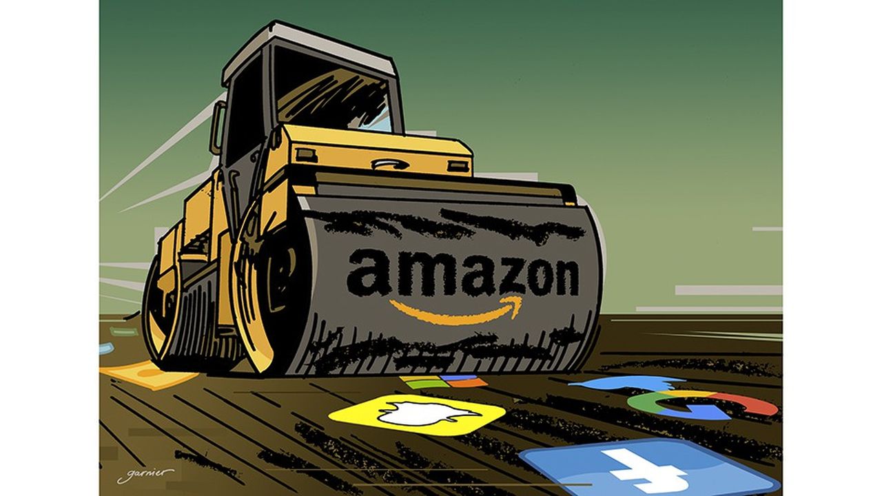 Amazon possède deux outils publicitaires très efficaces : la vente d'espaces sur sa plate-forme de vente en ligne, et son offre de placement automatisé des publicités via des plates-formes d'enchères, qui permet d'annoncer au sein de son écosystème Amazon ou sur des sites tiers.