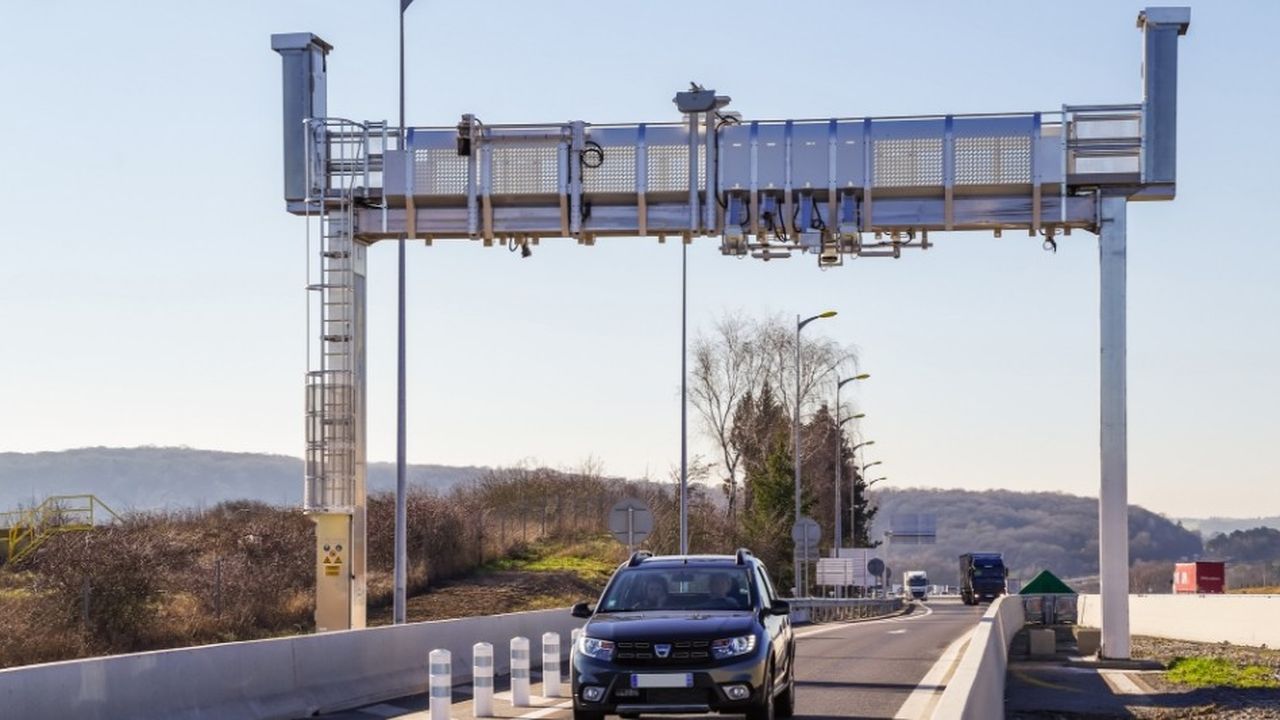 A hauteur de Boulay, routiers et automobilistes peuvent franchir les portiques de détection à la vitesse maximale de 50 km/h.