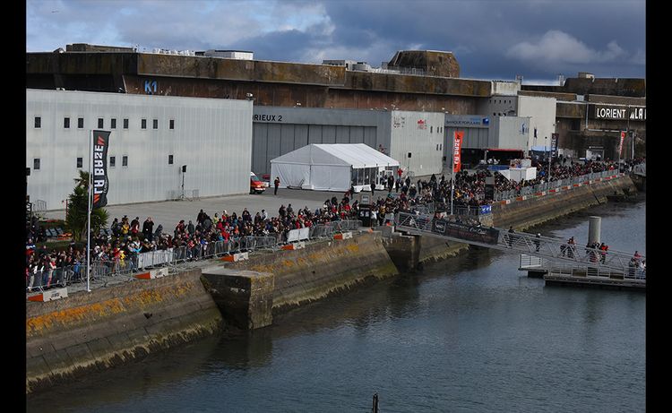 Une foule nombreuse à Lorient
