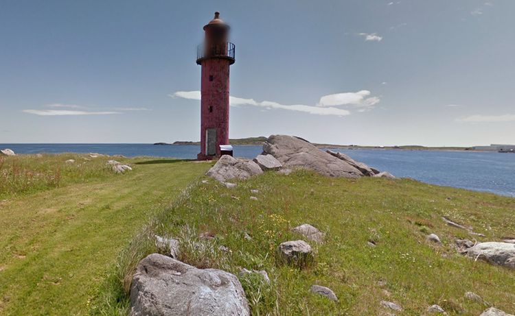 Le phare de l’ïle aux marins (Saint-Pierre et Miquelon)
